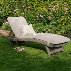 Small Image of Kettler Charlbury Universal Lounger with Signature Cushions