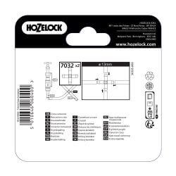 Extra image of Hozelock 13mm Cross Fittings - 7032
