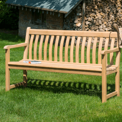 Small Image of Roble Broadfield 5ft FSC Garden Bench from Alexander Rose