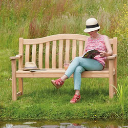 Small Image of EX-DISPLAY / COLLECTION ONLY - Roble Turnberry 4ft FSC Garden Bench from Alexander Rose