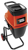 Black & Decker Garden Shredder - Quiet Shredder 2400W
