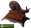 Cast Iron Snail Boot Brush