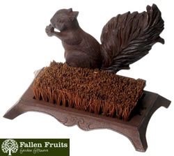 Cast iron Squirrel Boot Brush