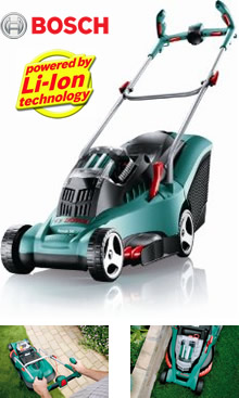 Bosch Lawn Mower Rotak 34li Ergoflex