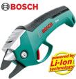 Bosch Ciso Cordless Battery Secatuers - 3.6v Lithium Ion