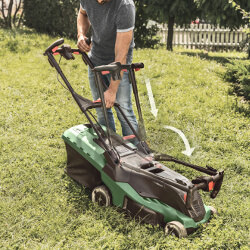 Extra image of Bosch Advanced Rotak 750 Electric Lawn Mower