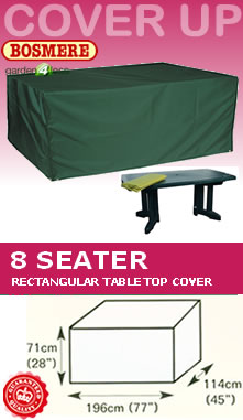 Rectangular Table Cover (8 Seater Table) - Bosmere C560