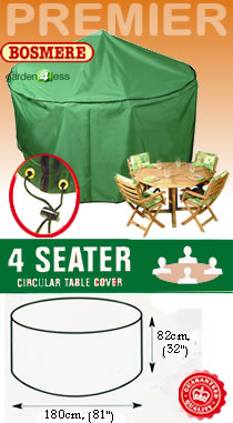 Circular Furniture Cover (4 Seater Set) - Bosmere P015