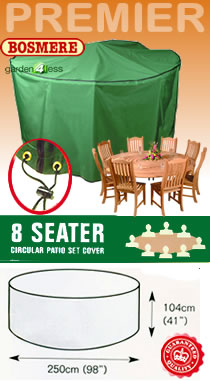 Circular Furniture Cover (8 Seater Set) - Bosmere P025