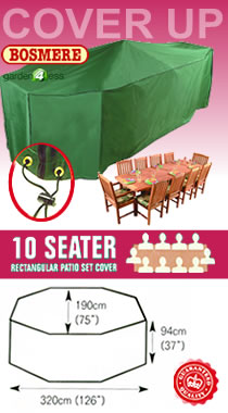 Rectangular Furniture Set (8-10 Seater) - Bosmere C537