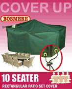 Rectangular Furniture Set (10 Seater) - Bosmere C538