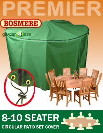 Circular Furniture Cover (8 or 10 Seater Set) - Bosmere P027
