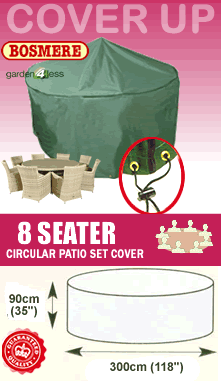 Cirular Furniture Cover (8 Seater) - Bosmere C524