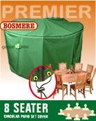 Circular Furniture Cover (8 Seater Set) - Bosmere P025