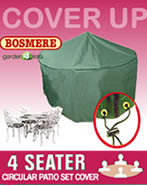 Circular Furniture Cover (4 Seater Set) - Bosmere C515