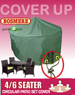 Circular Furniture Cover (4 to 6 Seater) - Bosmere C520