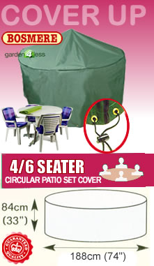 Cirular Furniture Cover (4 to 6 Seater) - Bosmere C520