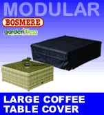 Small Image of Large Rattan Modular Coffee Table Cover - Bosmere M605