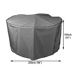 Small Image of Bosmere Protector 7000 Premier Circular Patio Set Cover - 8 seat