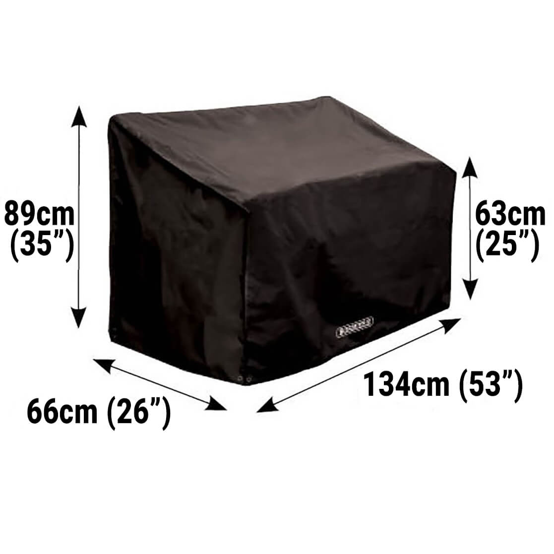 Small Image of Bosmere Protector 6000 2 Seat Bench Cover - D605