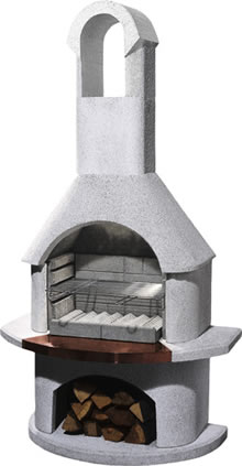 Buschbeck Masonry Barbecue - Madeira