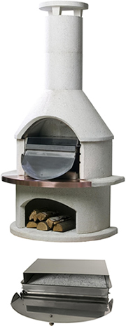 Pizza Oven Insert  for All Buschbeck Masonary BBQ