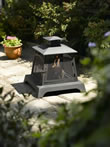 Square Garden Fireplace