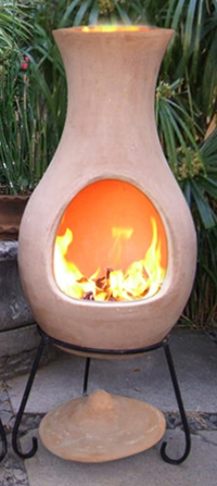 Large Elements Air Mexican Chimenea by Gardeco