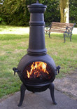 Medium Cast Iron Chimenea Fireplace