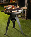 Cordoba Outdoor Firepit and Double Grill By La Hacienda