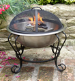 Stainless Steel Fire Bowl 46cm