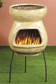 Clay Chimenea BBQ - San Jose