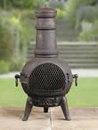 Small Cast Iron Chimenea Fireplace
