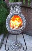 Small Mexican Chimenea - Elements Earth