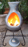 Small Mexican Chimenea - Elements Water