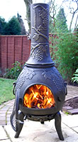Vino Grand Cast Iron Chimenea Fireplace