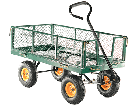 Image of Cobra 320kg Hand Cart with drop down sides - COGCT320HD