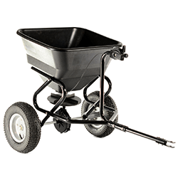 Small Image of Cobra 80lb Tow spreader with poly hopper - TS45