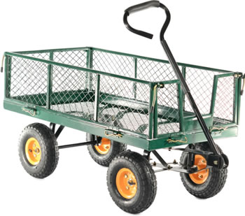 Image of Cobra 300kg Hand Cart with drop down sides - GCT300