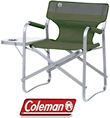 Coleman Deck Chair With Table - Green