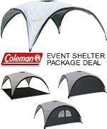 Coleman Event Shelter 15 x 15ft Complete Package Deal