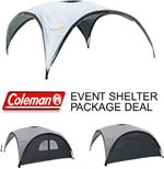 Coleman Event Shelter 15 x 15ft Sunwalls and Door Package