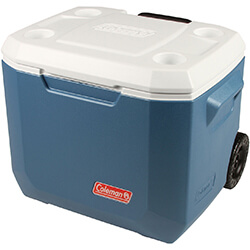 Small Image of Coleman Cool Box - 50qt Xtreme Wheeled Cooler - Blue/White
