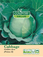 Country Value Primo II Cabbage Vegetable Seeds