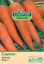 Country Value Autumn King Carrot Seeds