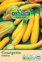 Country Value Goldena Courgette Seeds