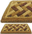 Patterned Coir Doormat