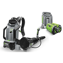 Small Image of EGO Backpack Blower Kit + 10ah Battery And Rapid Charger - LB6000E-K1103