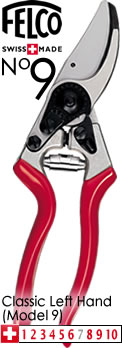 Felco Left Handed Secateurs 9 (Classic L/H) -30L133