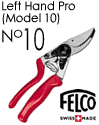 Felco Left Handed Secateurs 10 (Professional L/H) - L562